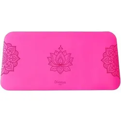 DIVASYA Yoga Knie Pad, Größe 33 x 64 x 0,45 cm in Pink Pink