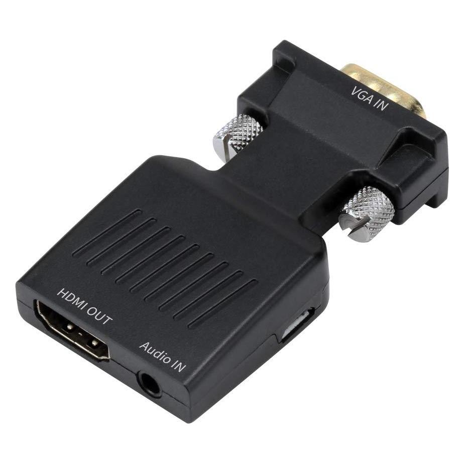 PremiumCord PÅevodník VGA na HDMI s audio vstupem a audio kabelem (VGA, HDMI) (KHCON-52)
