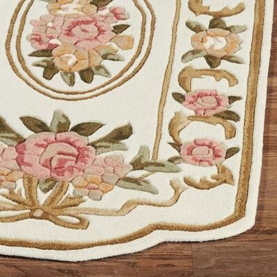 Touch of Class "Portia Rose II Rug Runner 2'9"" x 5', 2'9"" x 5', Pearl"