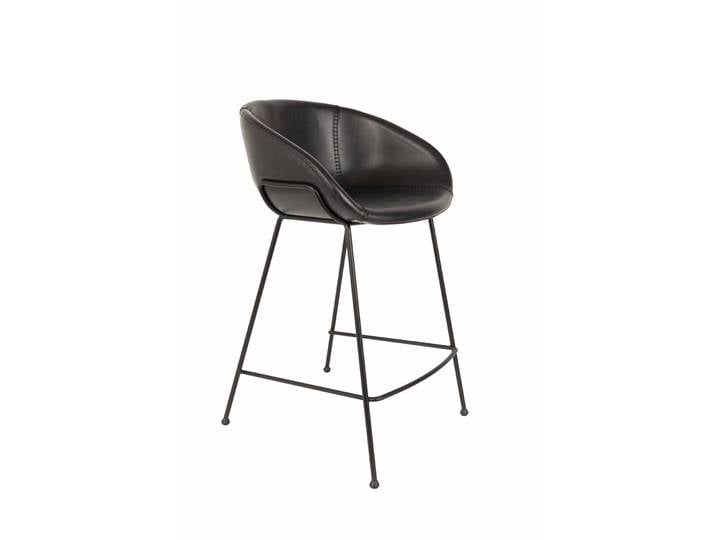 2er Set Zuiver Feston Barhocker Stahl 65 cm
