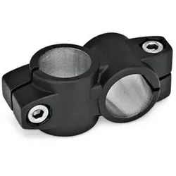 Kreuz-Klemmverbinder, Aluminium (132-B25-B25-40-2-SW)