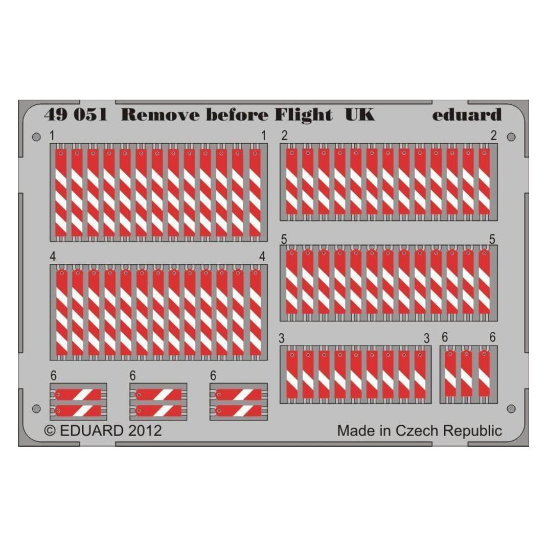 Eduard Remove before flight UK (49051)