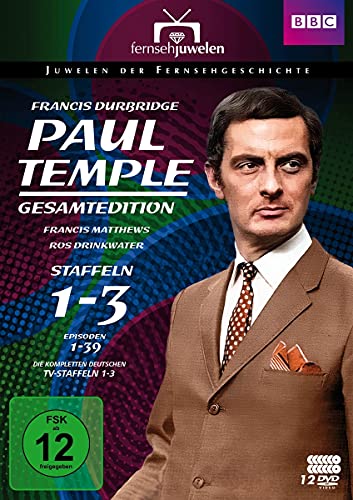 Douglas Camfield - Paul Temple - Gesamtedition, Staffeln 1-3 [12 DVDs] - Preis vom 09.10.2026 07:28:09 h