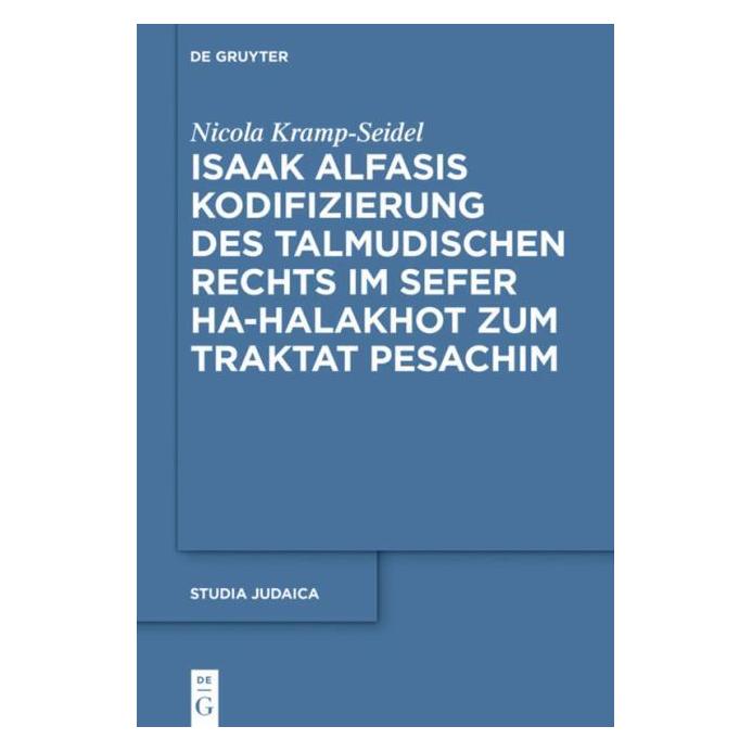 De Gruyter Kramp-Seidel:Isaak Alfasis Kodifizierun (Deutsch, Hardcover, Nicola Kramp-Seidel) (67766224)