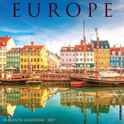 Europe 2027 12 X 12 Wall Calendar