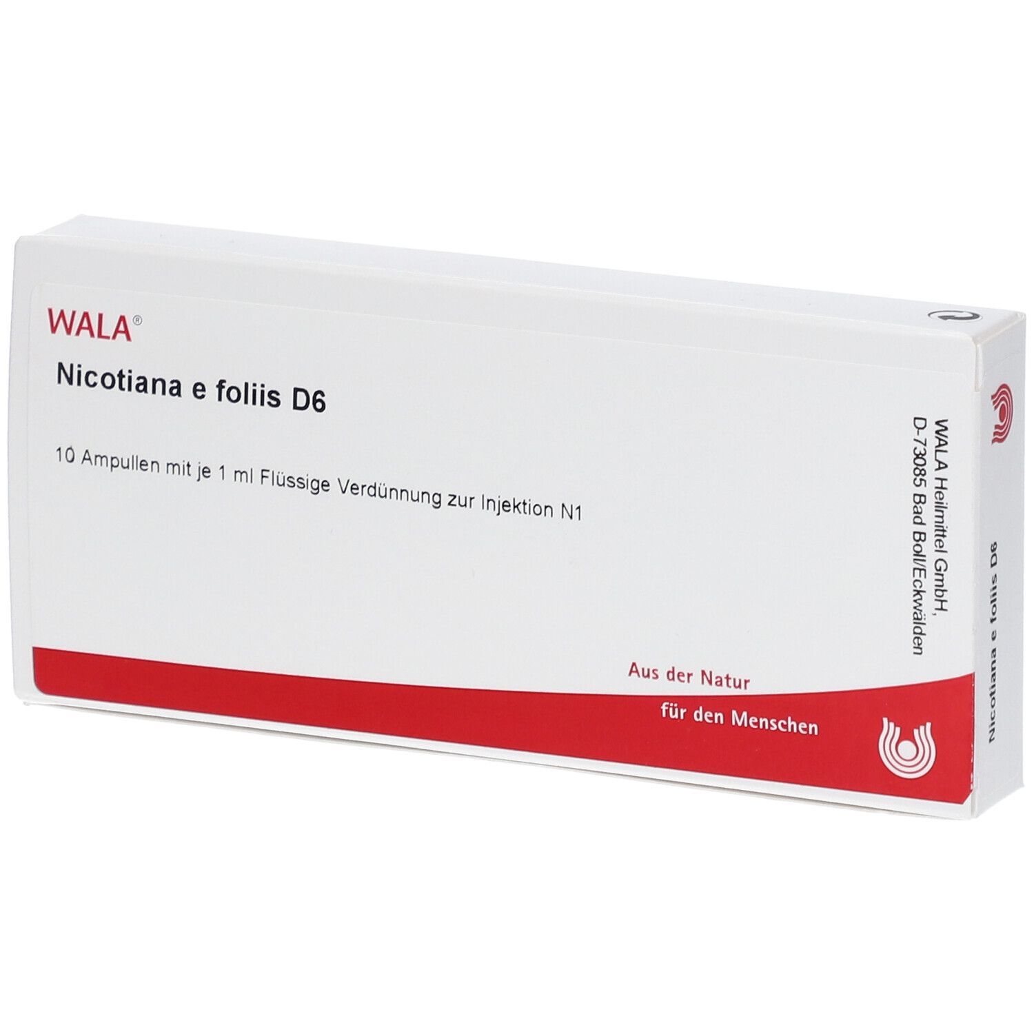 Nicotiana E foliis D 6 Ampullen 10x1 ml