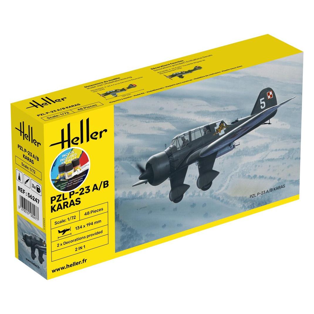 Heller STARTER KIT PZL 23 Karas (56247)