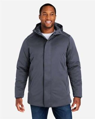 CORE365 CE715 Techno Lite Flat-Fill Insulated Jacket in Carbon size Small   Polyester