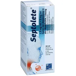 Septolete 1,5 mg/ml + 5 mg/ml zur Anwendung in der Mundhöhle