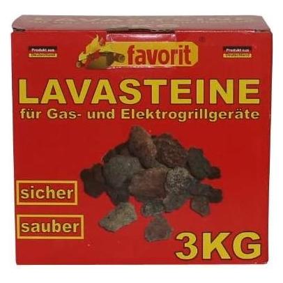 Favorit Lavasteine (3 kg) (3050 GRILTOP-KARTON)