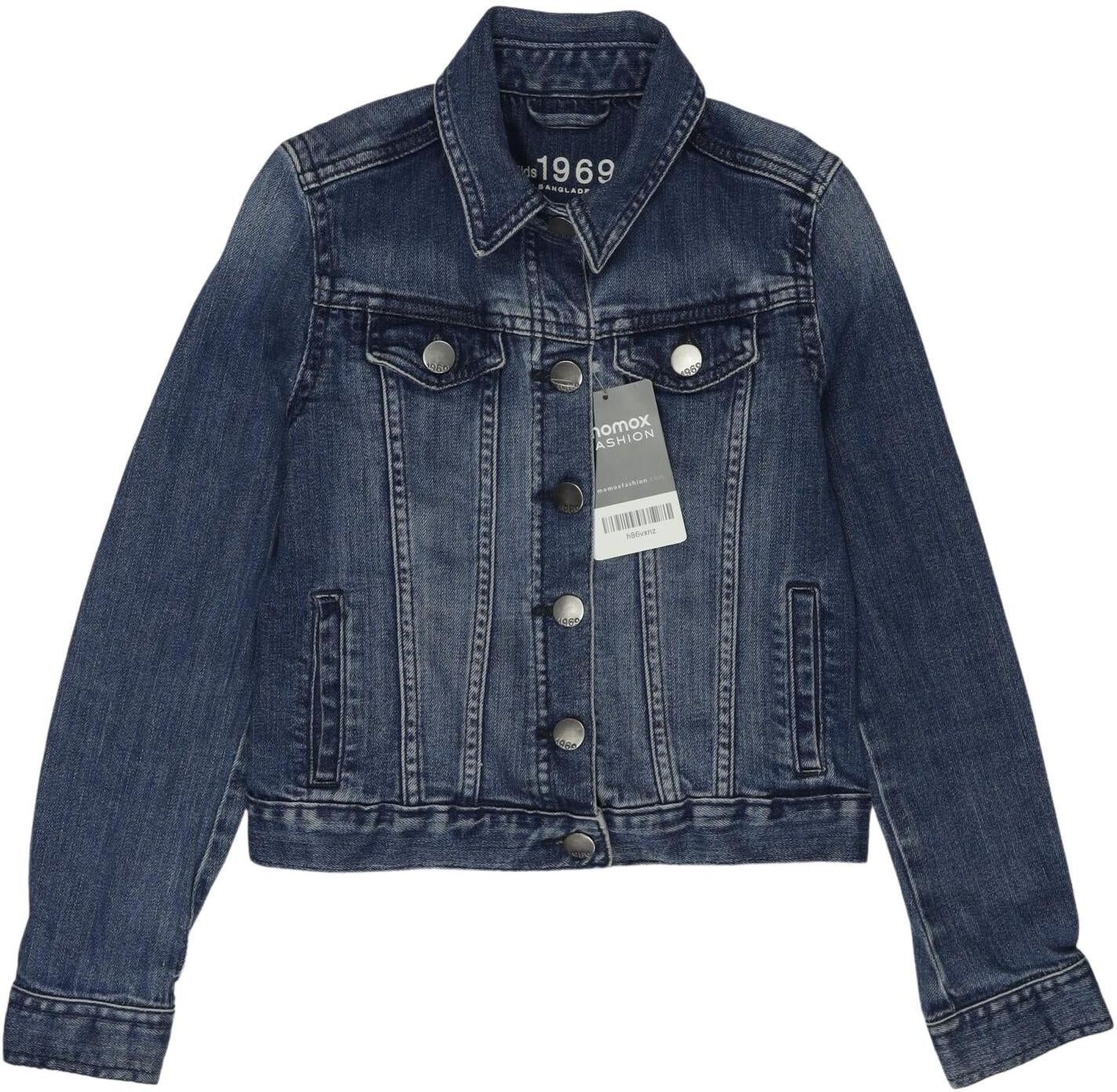 GAP Mädchen Jacke oder Mantel, Blau, Gr. M, Elasthan / Baumwolle - Second Hand