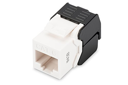 DIGITUS DN-93603 Keystone-module Cat-6 Onafgeschermd - RJ45-bus - 250 MHz 1GBase-T - AWG 26-22 - Wit