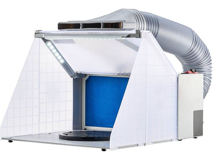 VEVOR Afzuigsysteem Airbrush Spuitcabine Accessoires Spuitcabine 4m³/min
