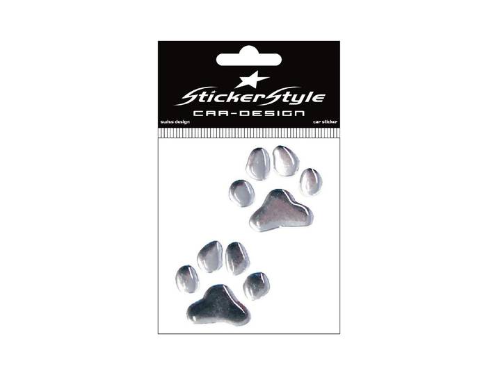 StickerStyle Sticker 3D- Katzenpfote
