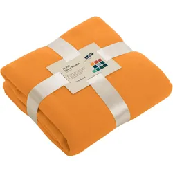 James & Nicholson Fleece Decke JN950 orange one size