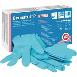 Honeywell 50x Einweghandschuhe Dermatril P 743 blau Gr. 11 - 743/11