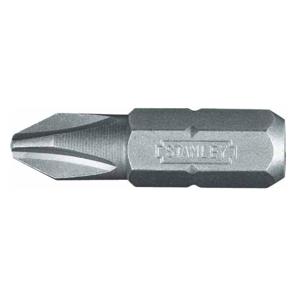 Stanley Bits Phillips (1/4 Zoll, Phillipsspitze Nr. 2, Sechskant Bits) 10 Stück, 1-68-947 (1-68-947)