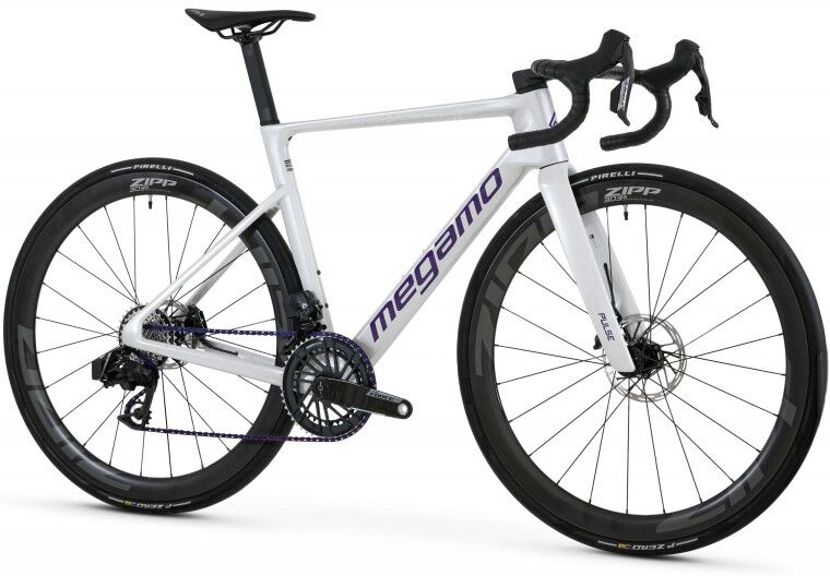 Megamo Pulse 04 SLR Sram Force AXS elettronico 12s Zipp 303 S carbon +PM