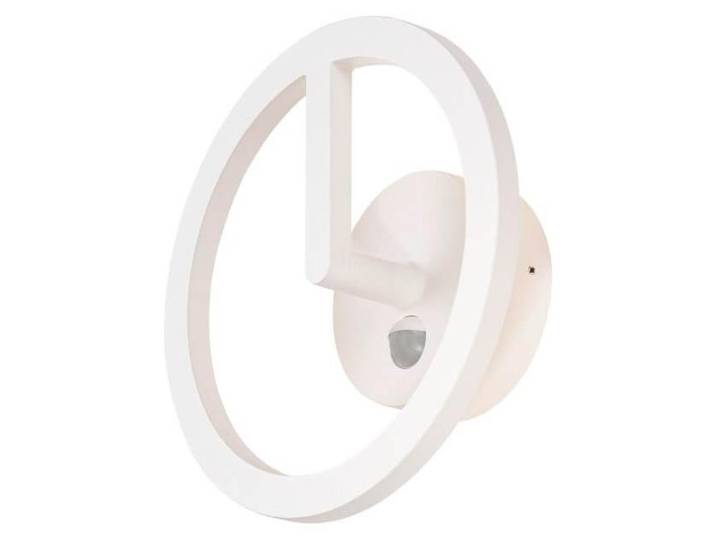 SLV Q-RING\, Applique murale\, capteur\, 3000K\, IP54\, blanc 1007917