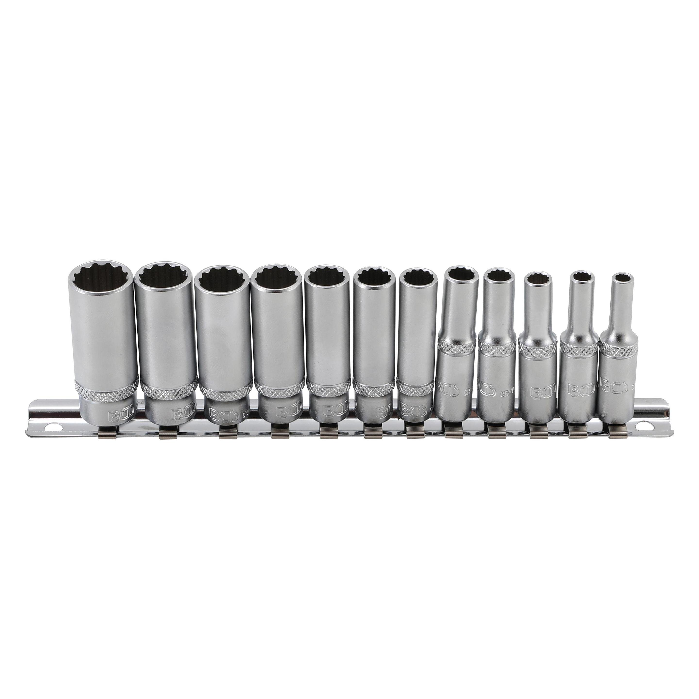 BGS Steckschlüssel-Einsatz-Satz (1/2", 1/4", 11/32", 3/16", 3/8", 5/16", 5/32", 7/16", 7/32", 9/16", 9/32") (2757)