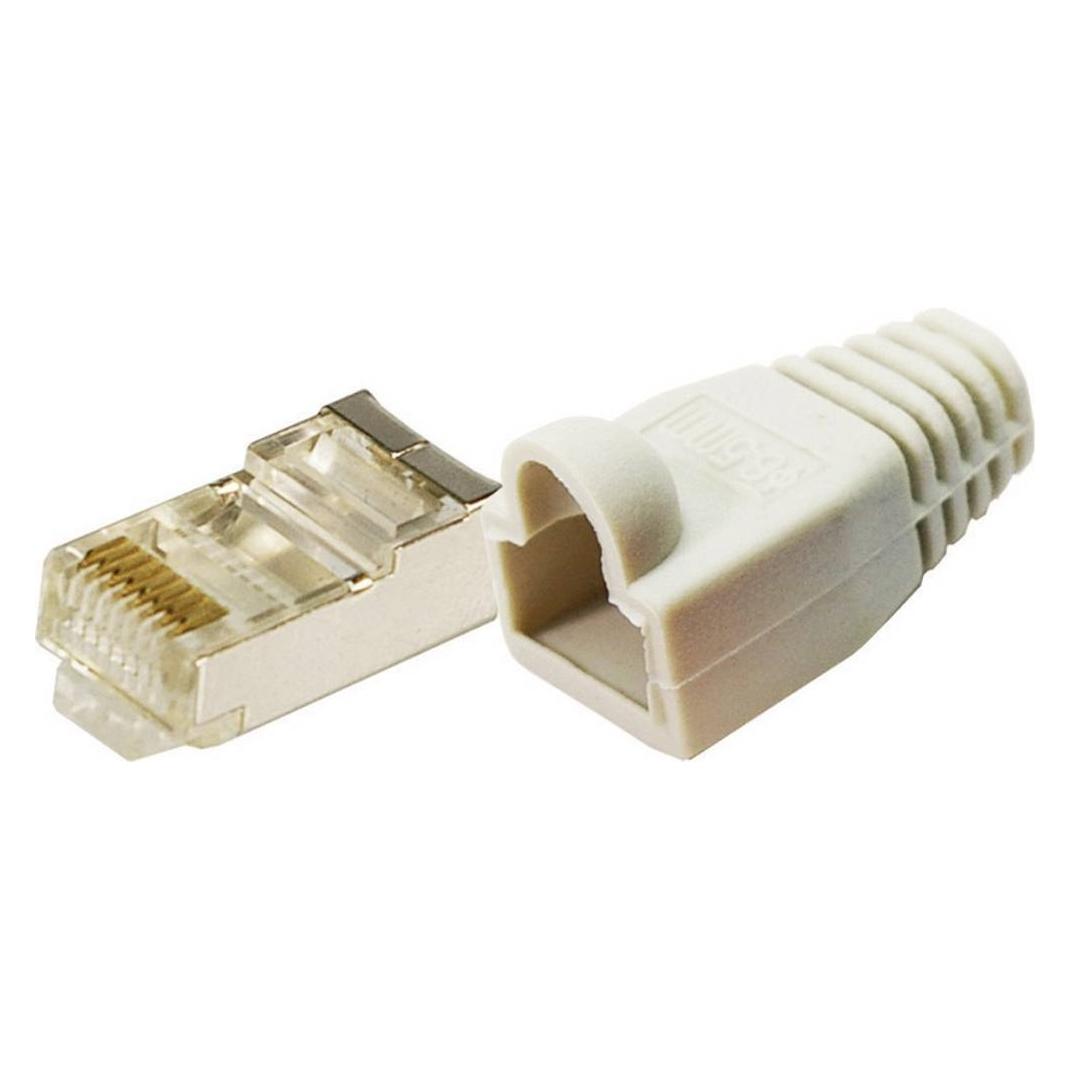 LogiLink RJ45 Steckverbinder 5e, geschirmt (CAT5e) (MP0011)