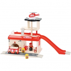 small foot Feuerwehrwache mit Zubehör 287801