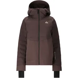 SOS Patrol Puffer Skijacke Damen 1098 - shale mud XS