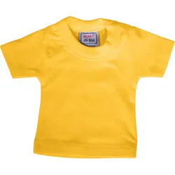 James & Nicholson Mini T-Shirt Stofftiere JN504 gold yellow one size