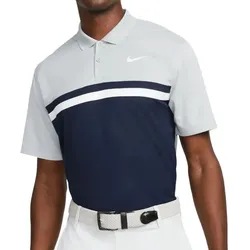 Nike Golf Victory CB Herren Polo (DH0845) navy/grau