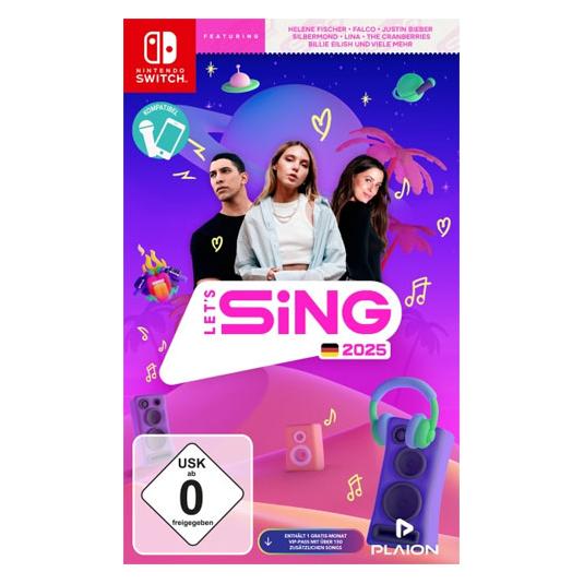 Plaion Let's Sing 2025 German Version (Switch, DE) (1140679)