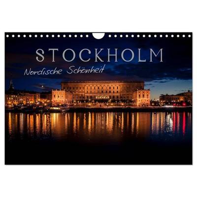 Stockholm - Nordische Schönheit (Wandkalender 2026 DIN A4 quer), CALVENDO Monatskalender