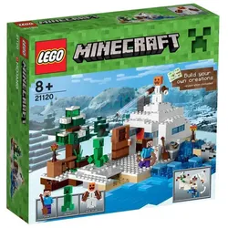 LEGO® Minecraft 21120 Das Versteck im Schnee, 327 Teile