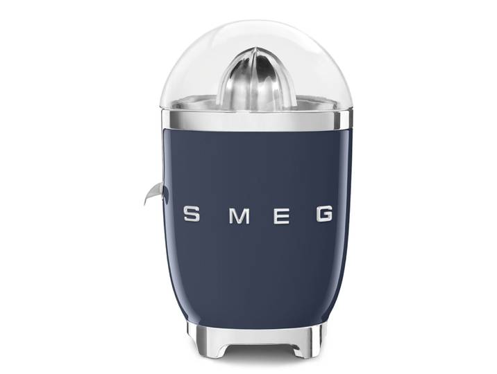 Presse-agrumes vintage bleu marine smeg