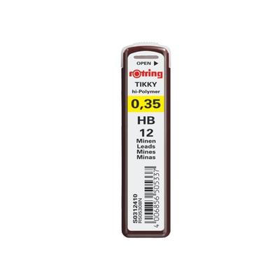 rOtring Polymer Leads, HB, 0,35 mm