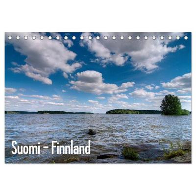 Suomi – Finnland (Tischkalender 2027 DIN A5 quer), CALVENDO Monatskalender
