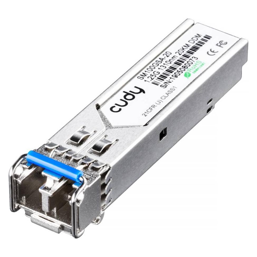 Cudy SM100GSA-20 network transceiver module Fiber optic SFP 1310 nm (SM100GSA-20)