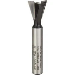 Bosch PRO Zinkenfräser, 8 mm, D1 14 mm, L 14 mm, G 55 mm, 15° - 2608628408