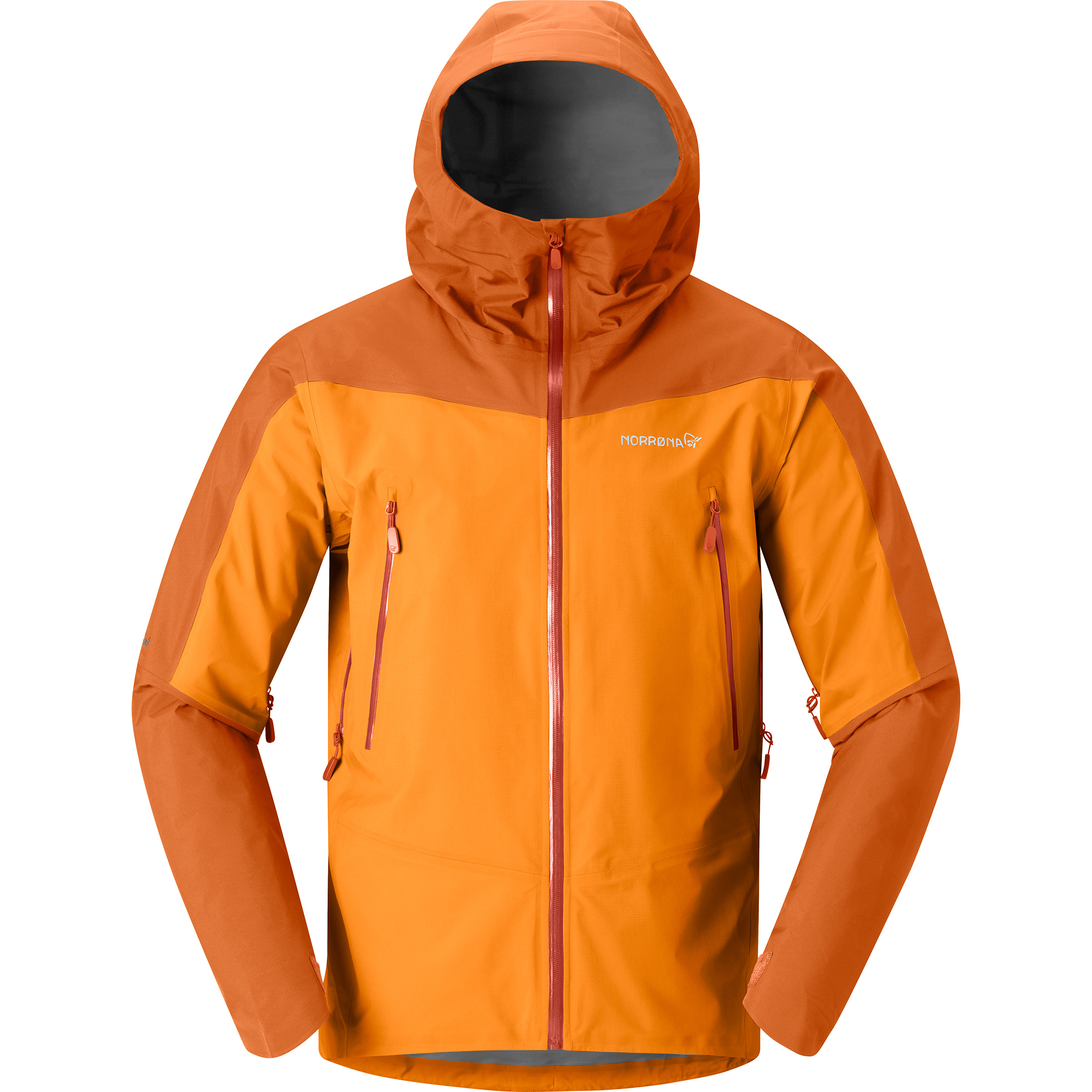 Norrona Falketind GTX Herren Regenjacke orange Größe XXL Alpinklettern | Bergsteigen | Hochtour Winddicht Wasserabweisend