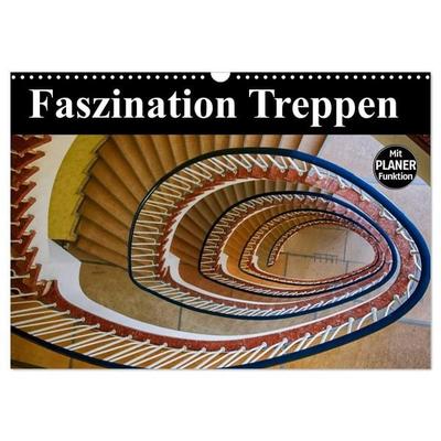 Faszination Treppen (Wandkalender 2026 DIN A3 quer), CALVENDO Monatskalender