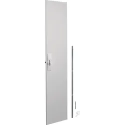 Hager FZ193W Sondertür, univers, voll, rechts, RAL 9010, für Schrank IP54, 1250x300mm