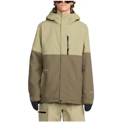 Volcom, Herren, Skijacke, L Gore-Tex-Jacke, moosgrün (S), Grün