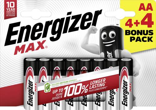 Energizer Mignon (AA)-Batterie 1.5V 8St.
