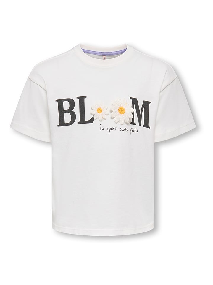 KIDS ONLY Shirt "Petal" in Weiß - 92