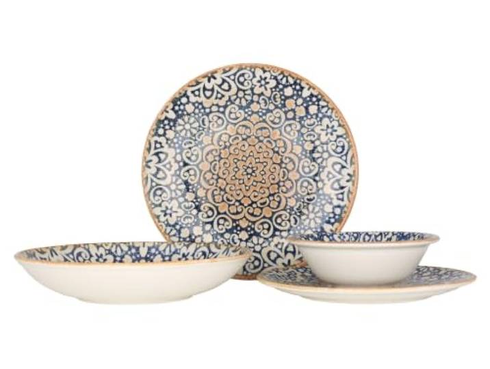 Bonna Geschirrset - Alhambra - 24 teilig - 6 Personen - Porzellan