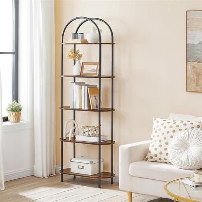 No 5 Tier Open Bookshelf