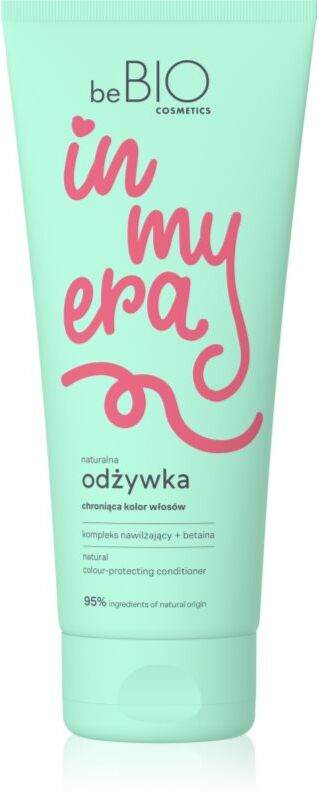 beBIO In My Era Natural Color Protect après-shampoing hydratant protecteur de couleur 200 ml
