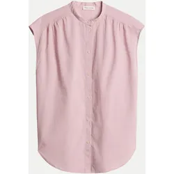 Ärmellose Bluse Rosa 40