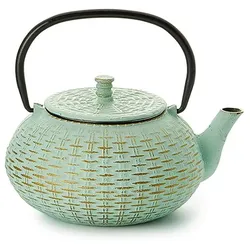 Teekanne Fuzhou 800 ml Gusseisen Grün Mint