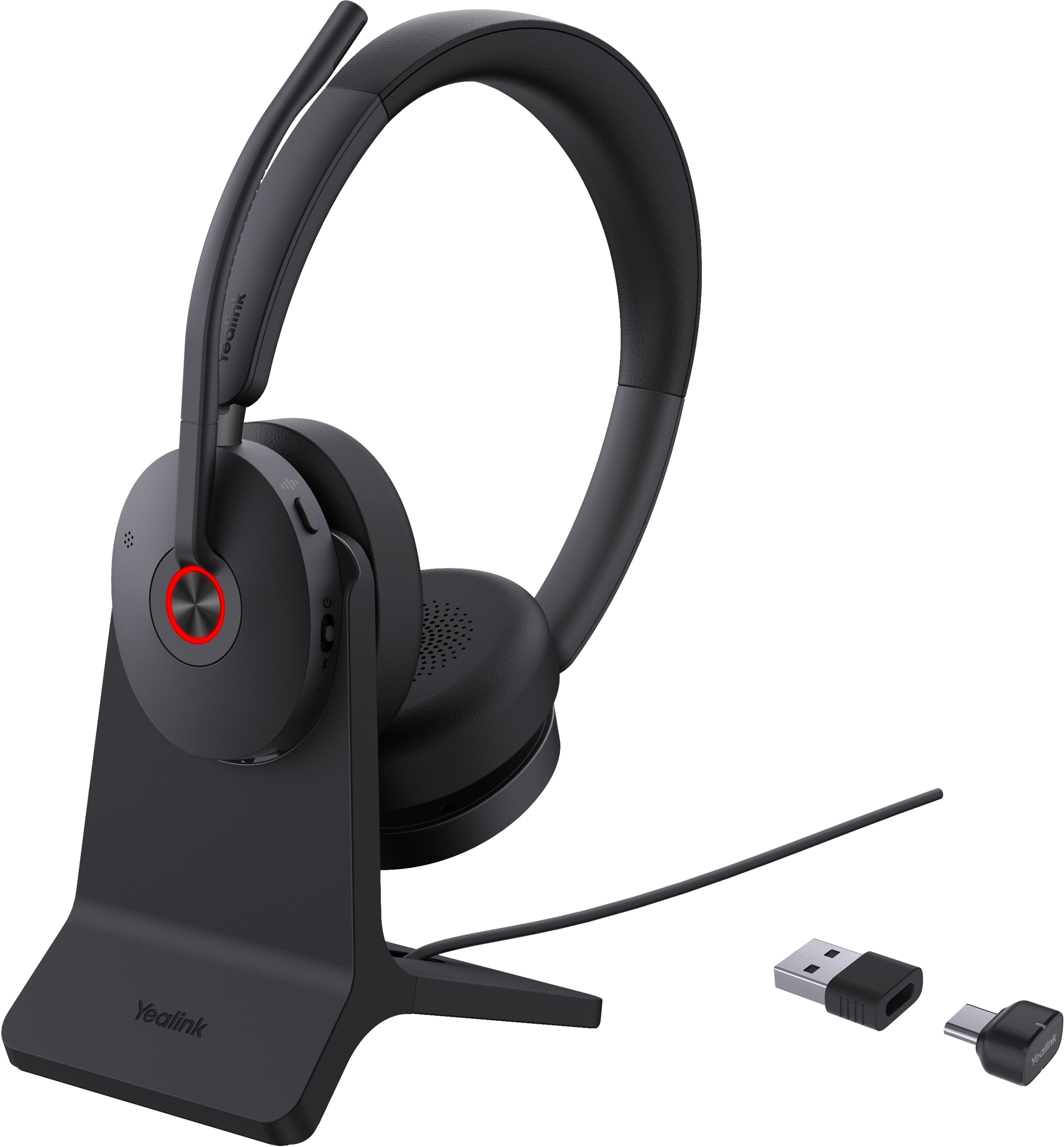 Yealink BH74 Bluetooth ANC Headset with Stand USB-C/A - UC