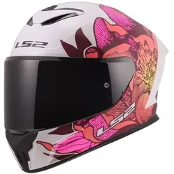 LS2, Motorradhelm, FF820 RAPID III POPPIES II Integralhelm (L, 59 - 60 cm)